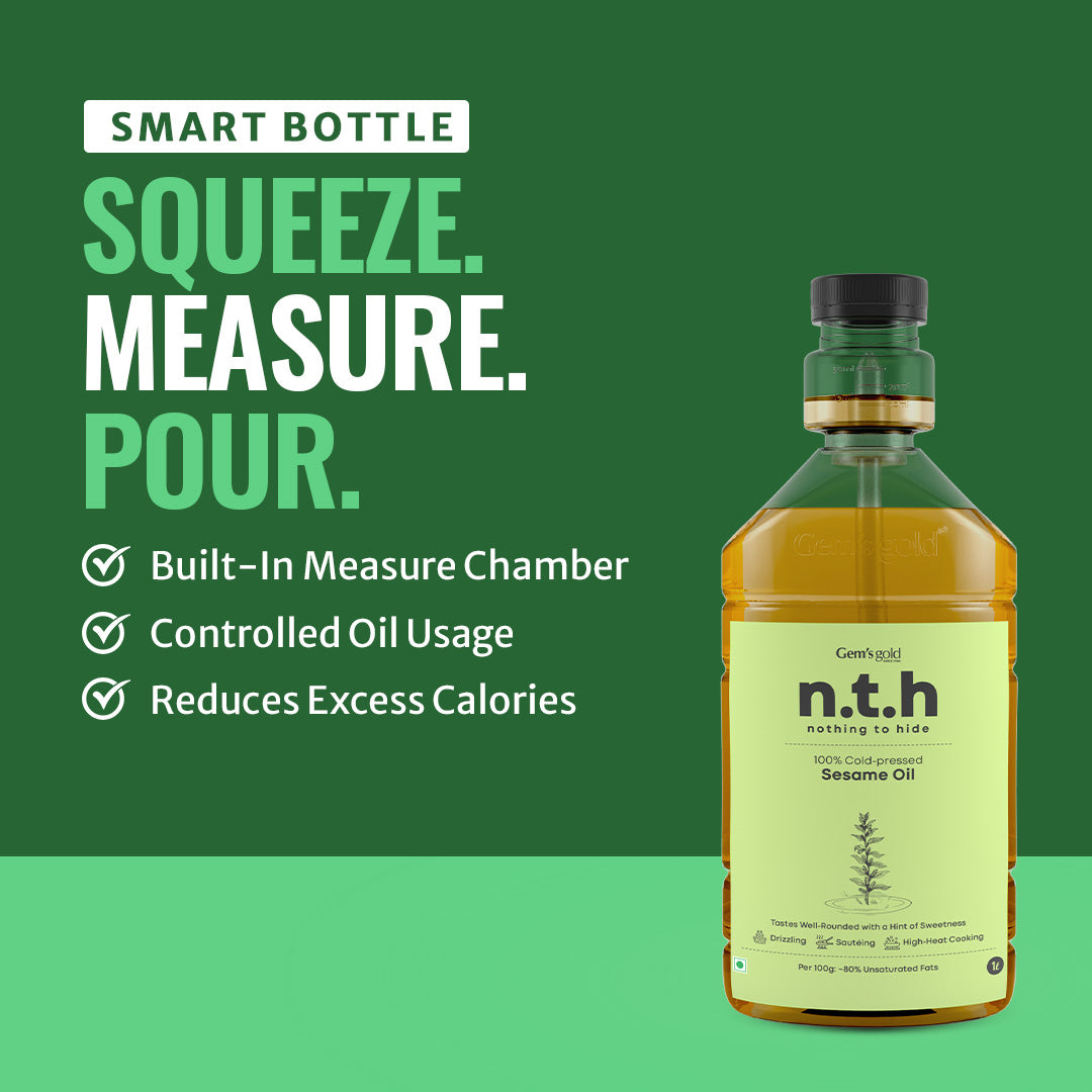 Cold-Pressed Sesame Oil