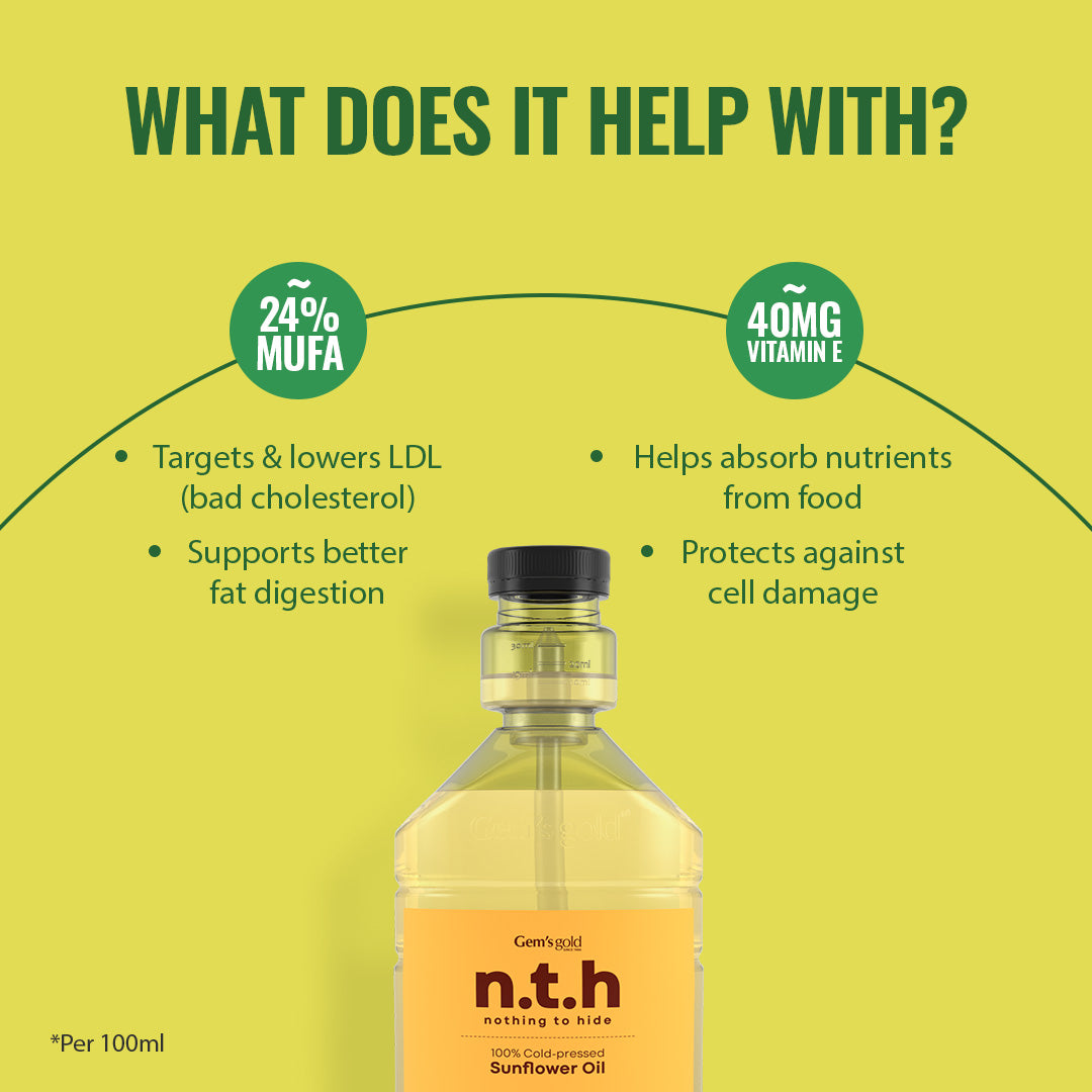 Cold-Pressed Sunflower Oil